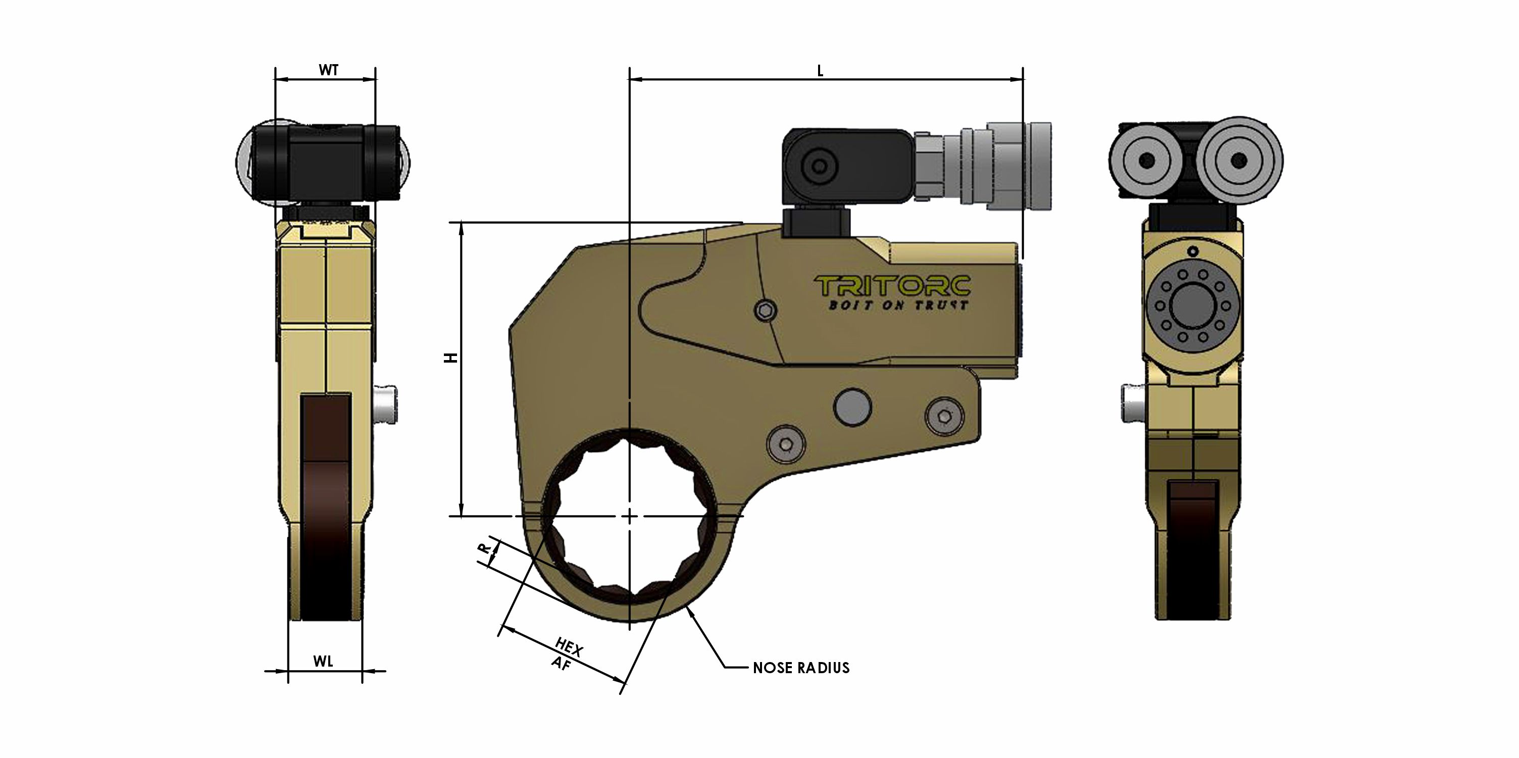 Technical Drawing of THL-4